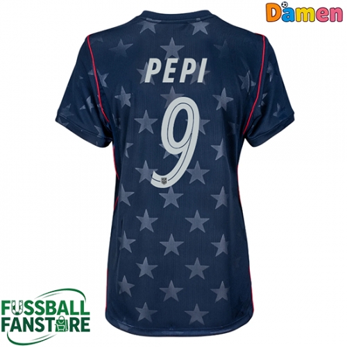 Vereinigte Staaten Ricardo Pepi #9 Replik Auswärtstrikot Damen WM 2026 Kurzarm